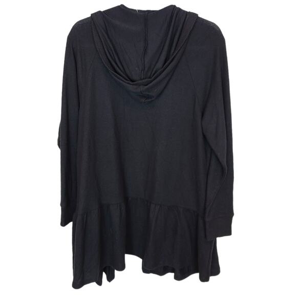 Torrid Sweater Cardigan Women 0X Supersoft Plush Open Hooded Casual Comfy Cozy - Picture 8 of 9